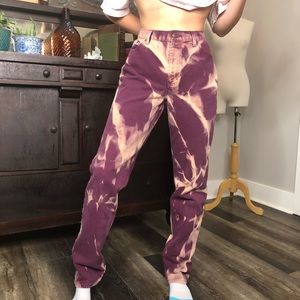 90’s Jeanology bleached jeans